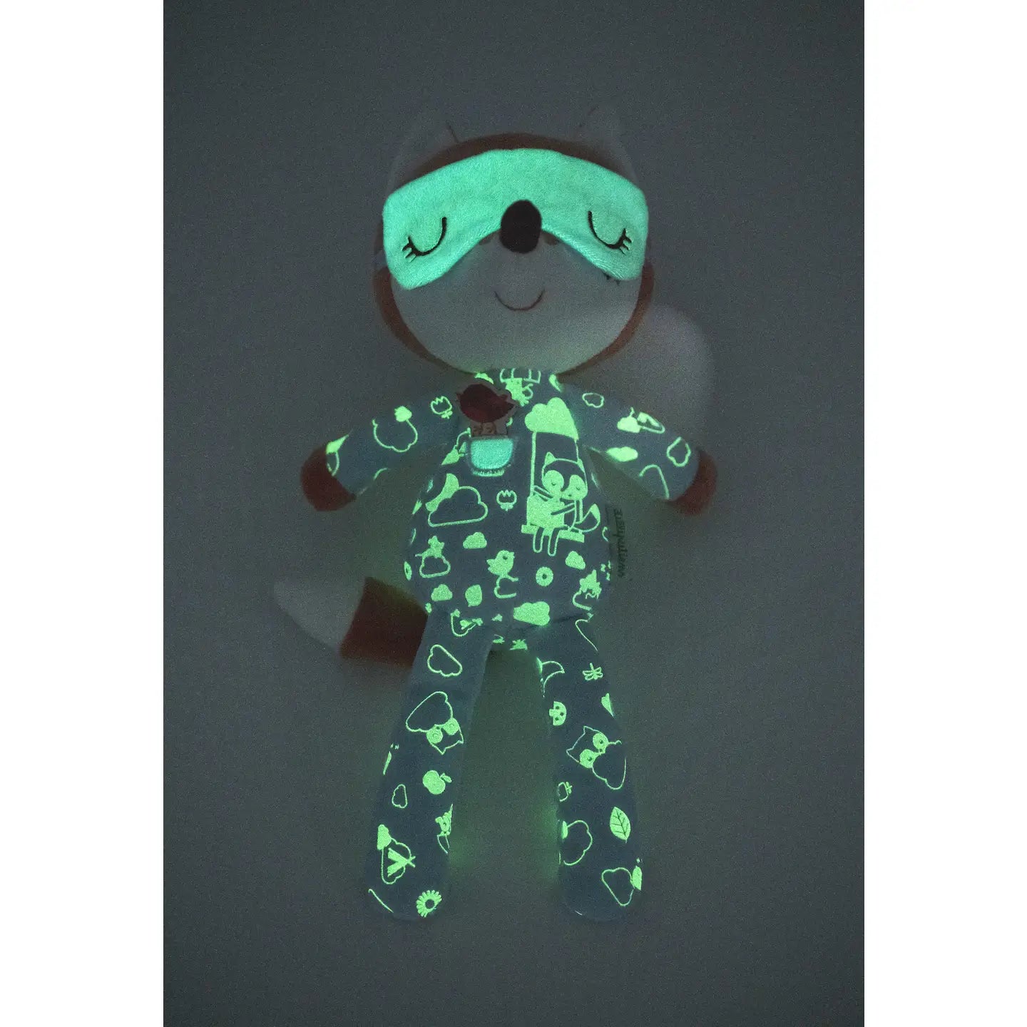ALICE THE FOX - GLOW IN THE DARK PLUSH TOY