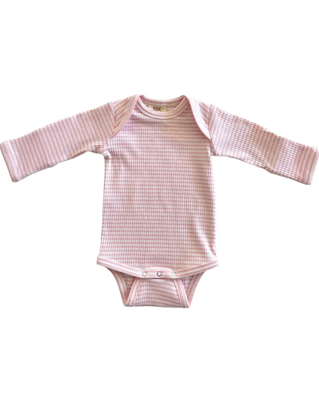 RIBBED LONG SLEEVE BODYSUIT - ORGANIC COTTON