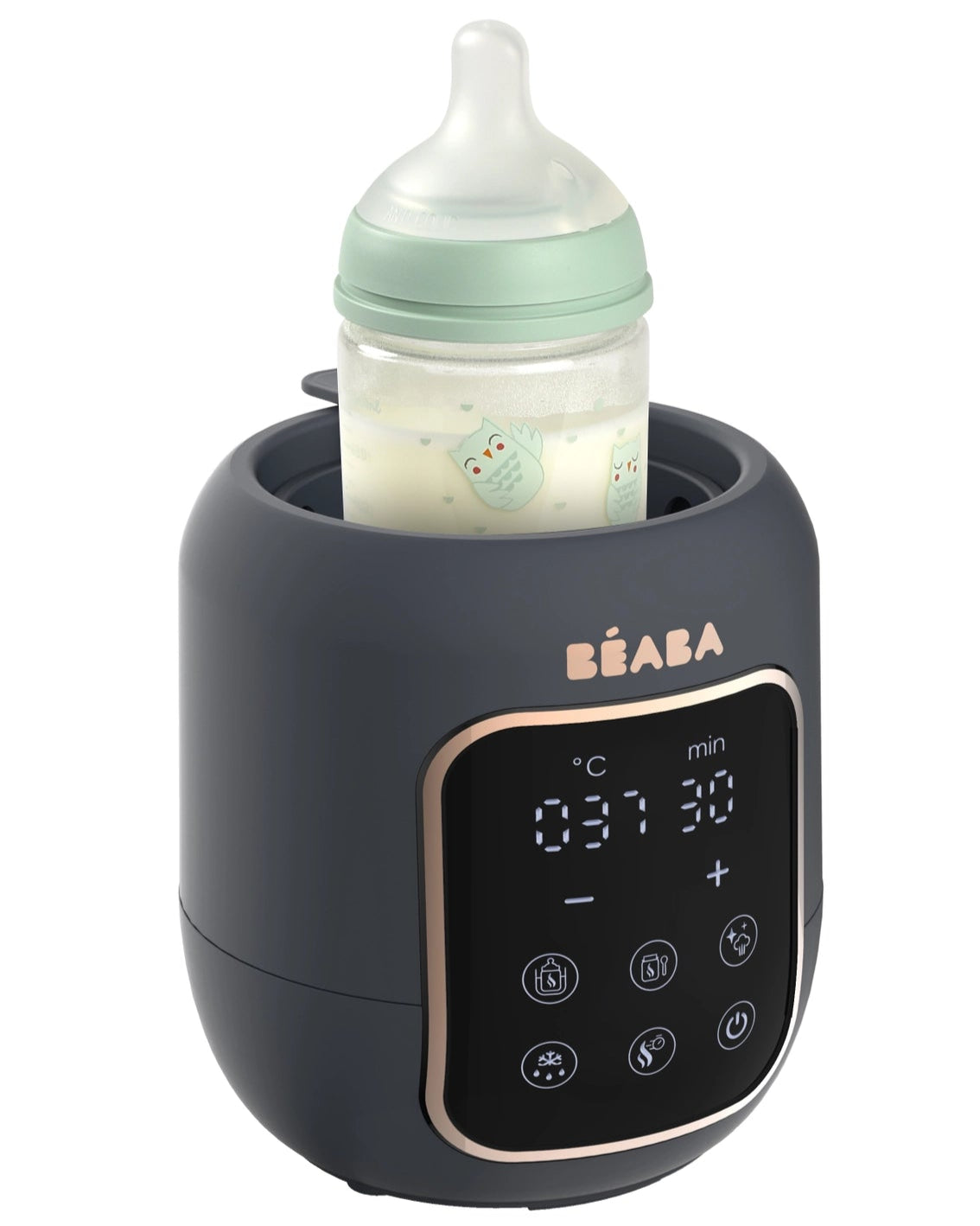 BEABA MULTI MILK BABY BOTTLE + JAR WARMER