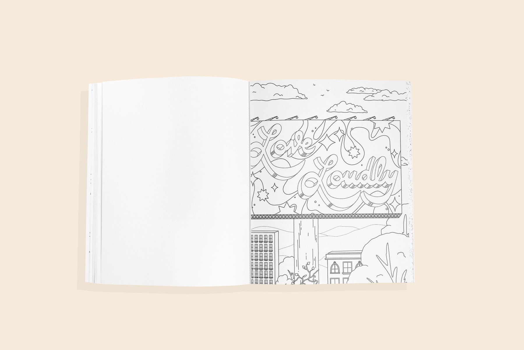 GOOD THINGS GROW HERE ADULT COLORING BOOK