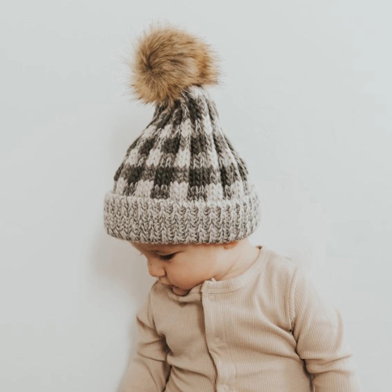 BUFFALO CHECK BEANIE