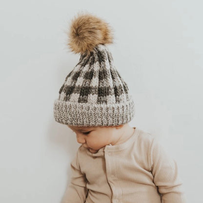 BUFFALO CHECK BEANIE