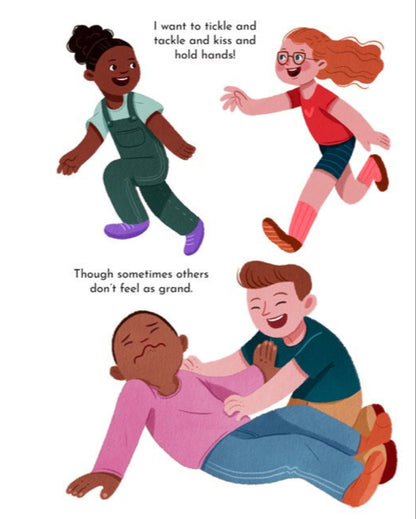 WANT A HUG - BOUNDARY BOOK FOR CHILDREN