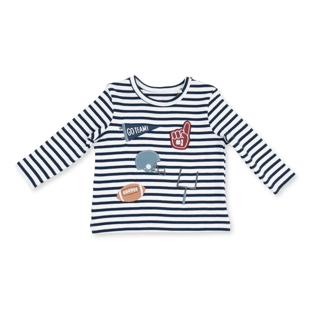 LONG SLEEVE UNI SHIRT - FOOTBALL NAVY