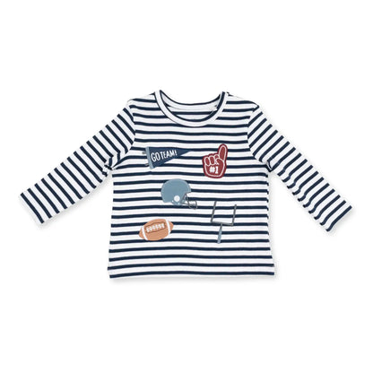LONG SLEEVE UNI SHIRT - FOOTBALL NAVY