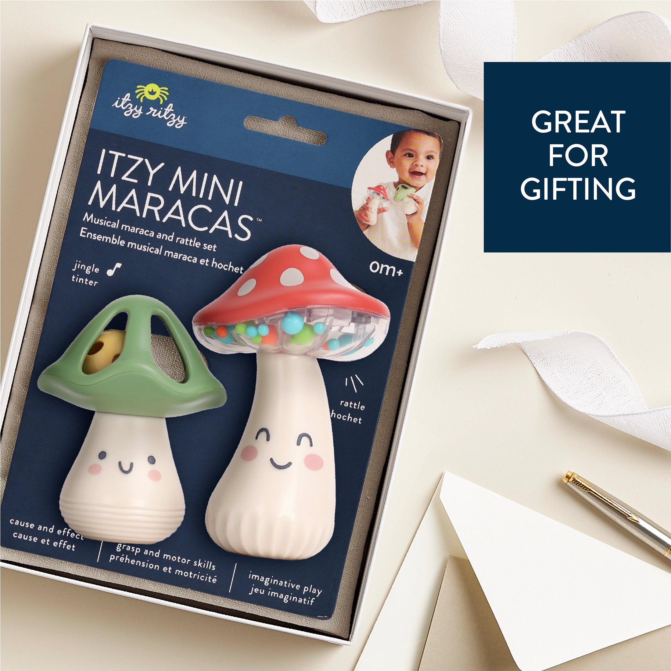 ITZY MUSHROOM MINI MARACAS