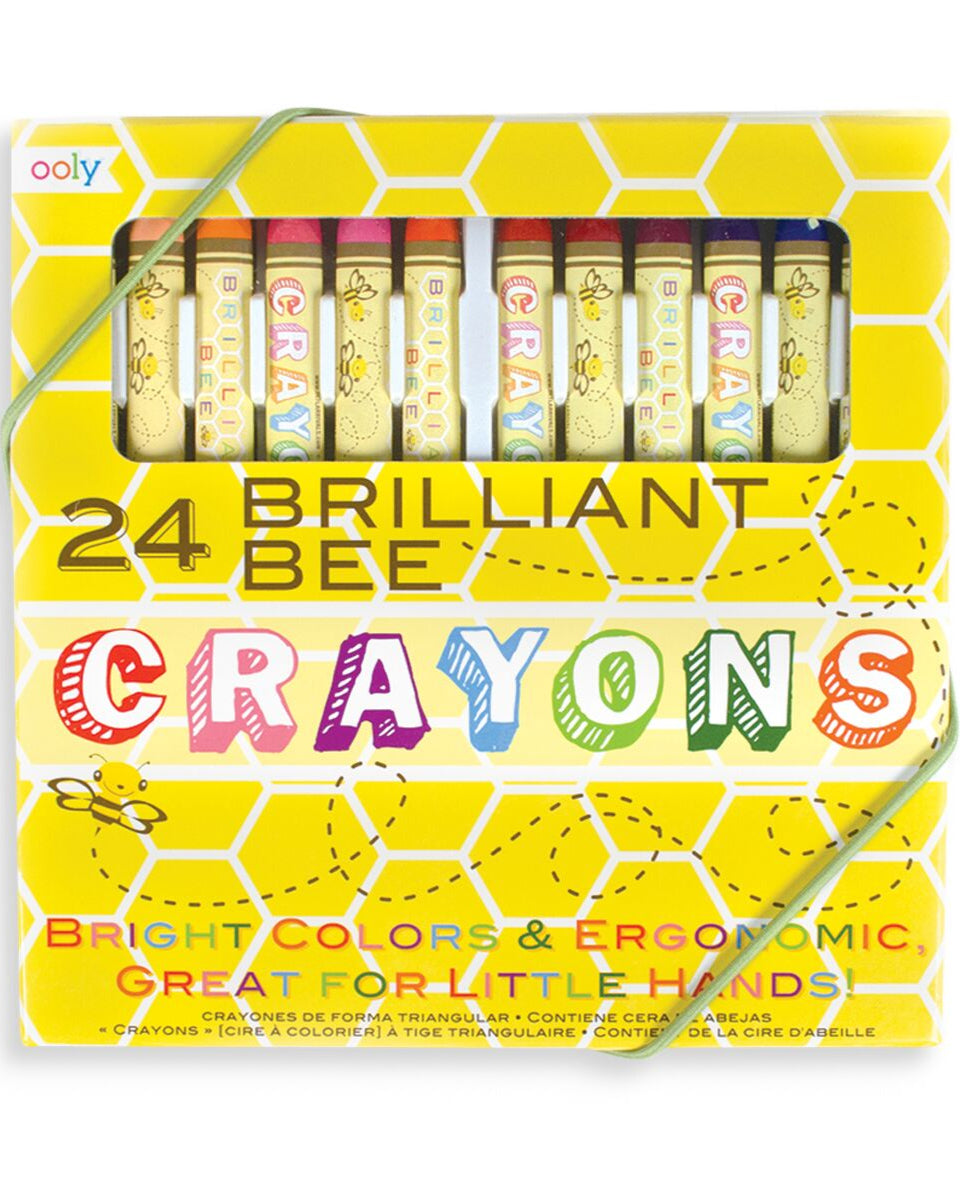 BRILLIANT BEE CRAYONS SET OF 24