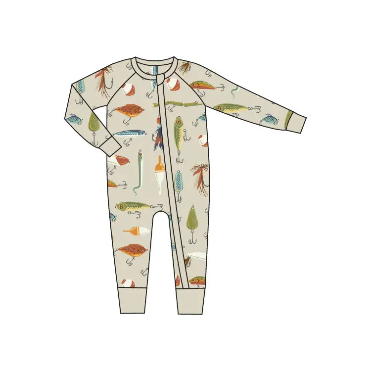 GONE FISHING BAMBOO ONE PIECE