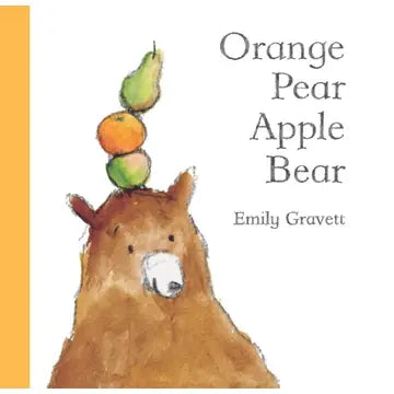 ORANGE PEAR APPLE BEAR