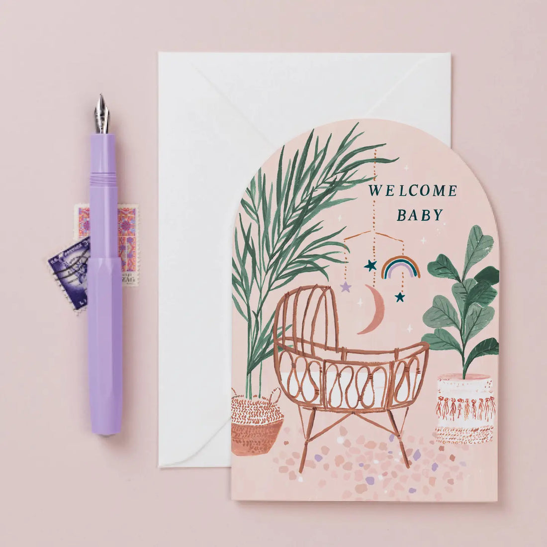 WELCOME BABY CARD