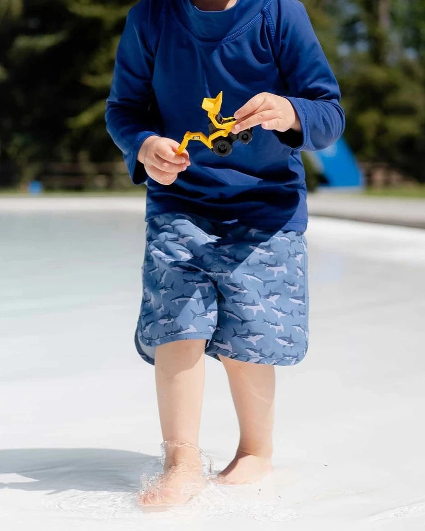 SHARK UV SWIM TRUNK