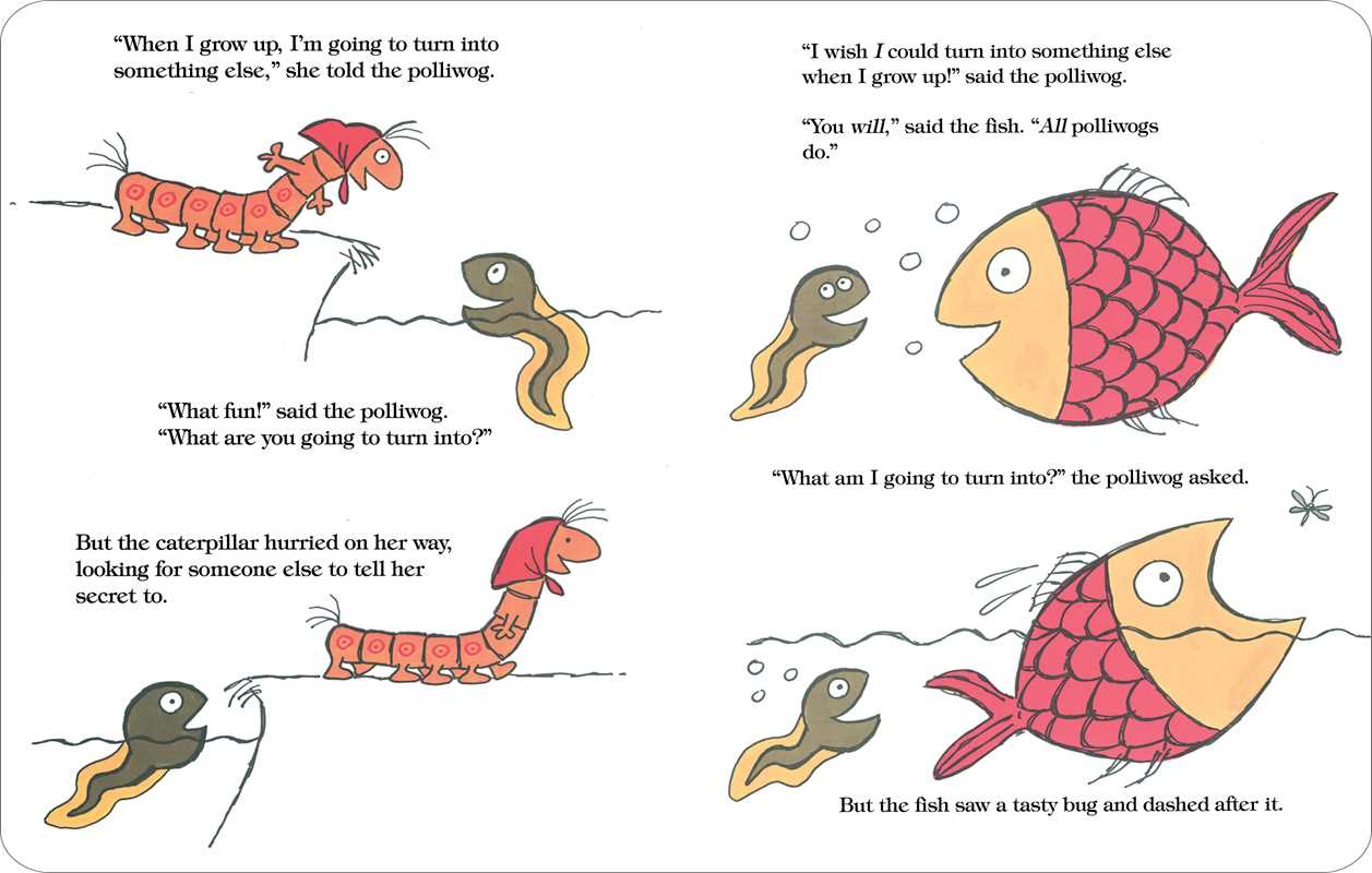 CATERPILLAR AND THE POLLIWOG - BOOK