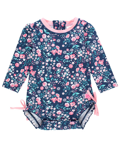 MOONLIT MEADOW LONG SLEEVE RASH GUARD