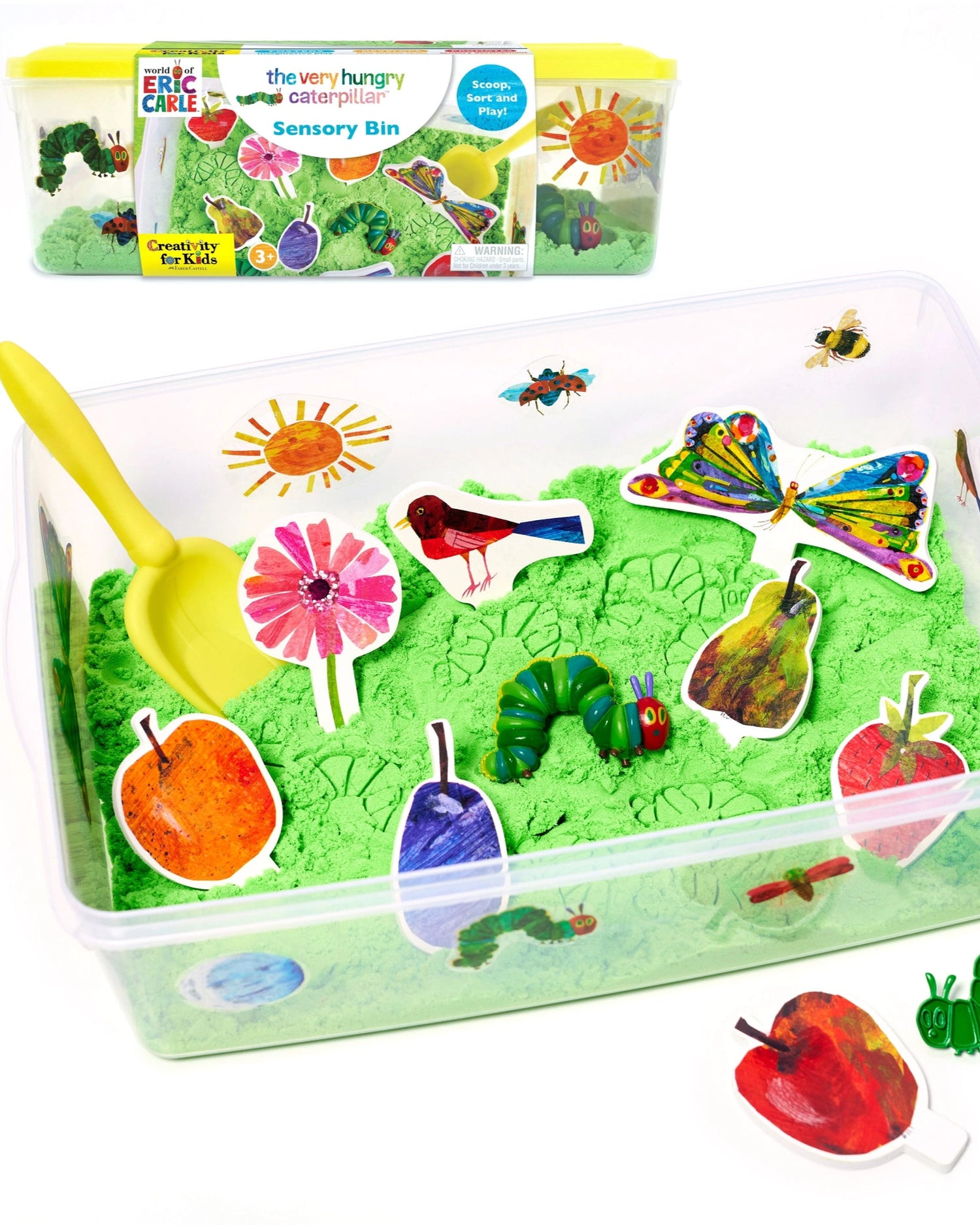 SENSORY ACTIVITY BIN - VERY HUNGRY CATERPILLAR