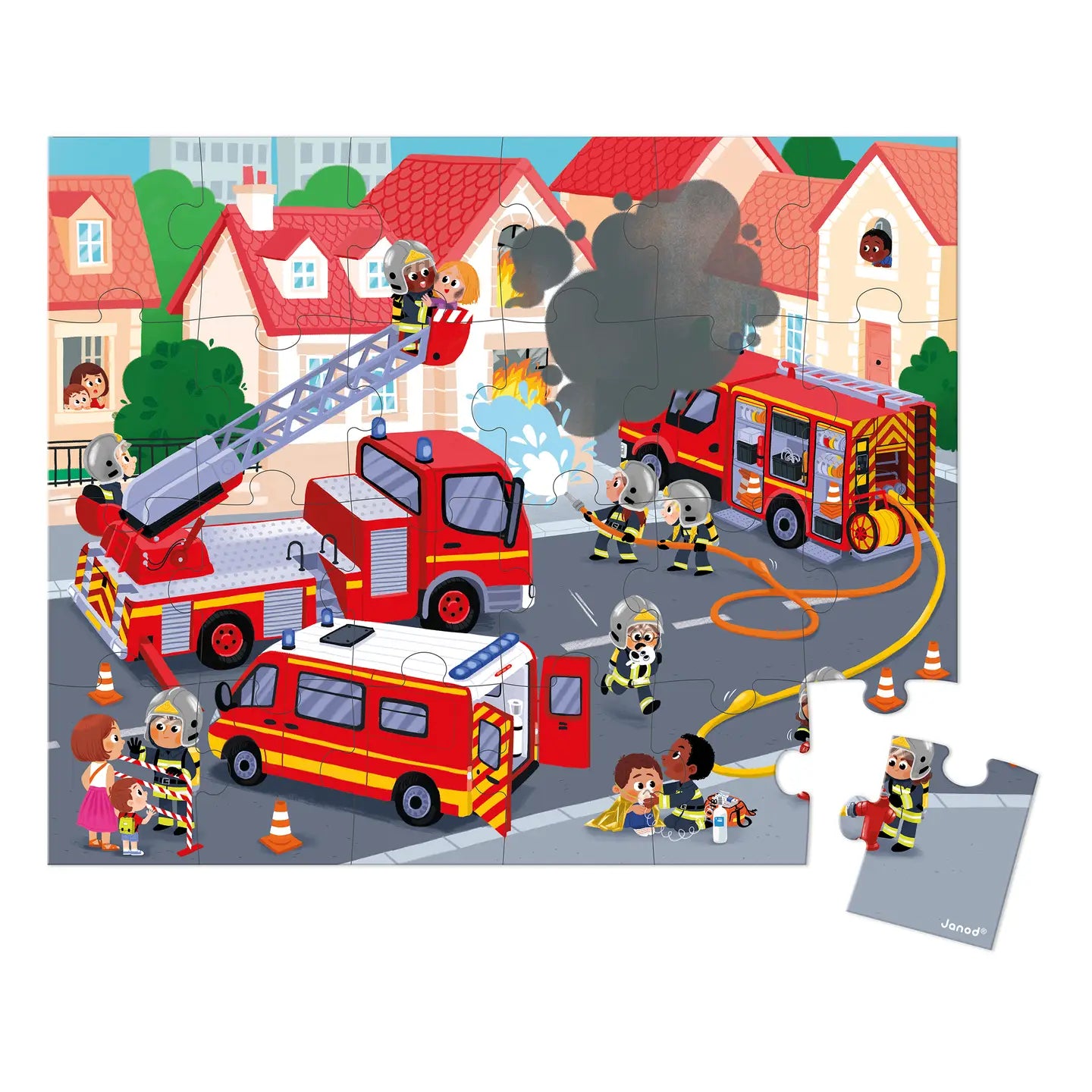 FIREMAN PUZZLE - 24 PCS