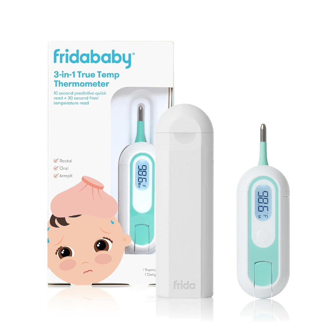 FRIDA BABY 3-IN-1 TRU TEMP THERMOMETER