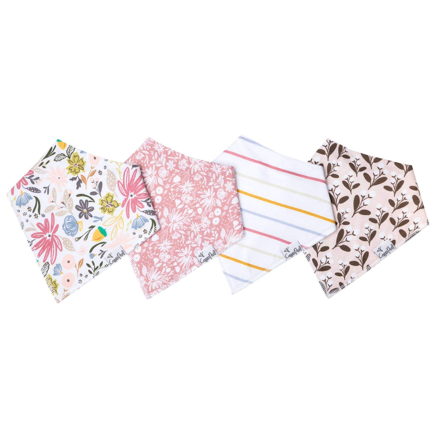 BABY BANDANA BIBS - OLIVE