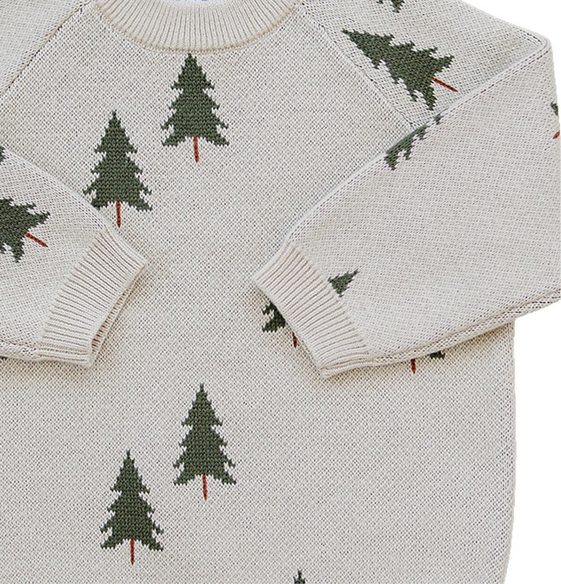 PINE TREE KNIT SWEATER