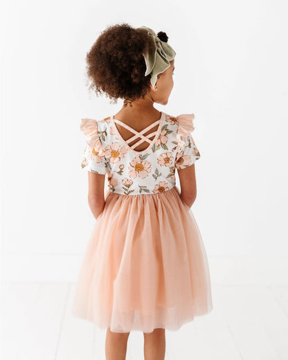 SWEET PEONIES TULLE DRESS