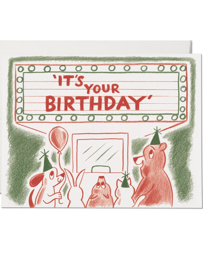 BDAY MARQUEE - CARD