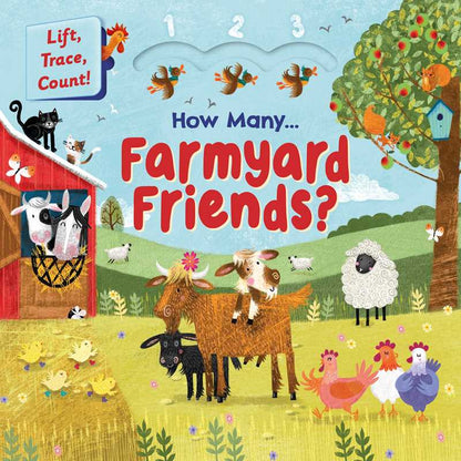 HOW MANY FARMYARD FRIENDS - BOOK