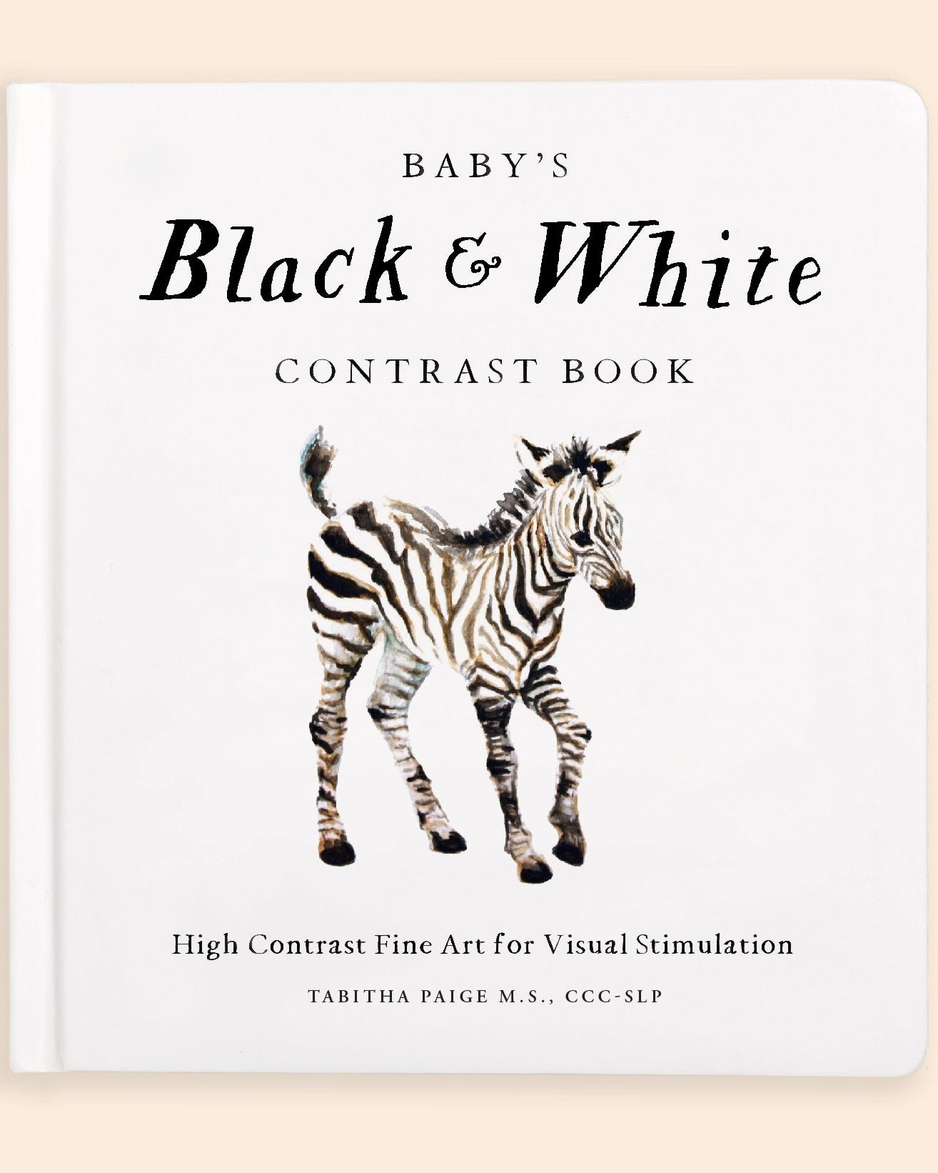 BLACK AND WHITE CONTRAST BOOK FOR BABY