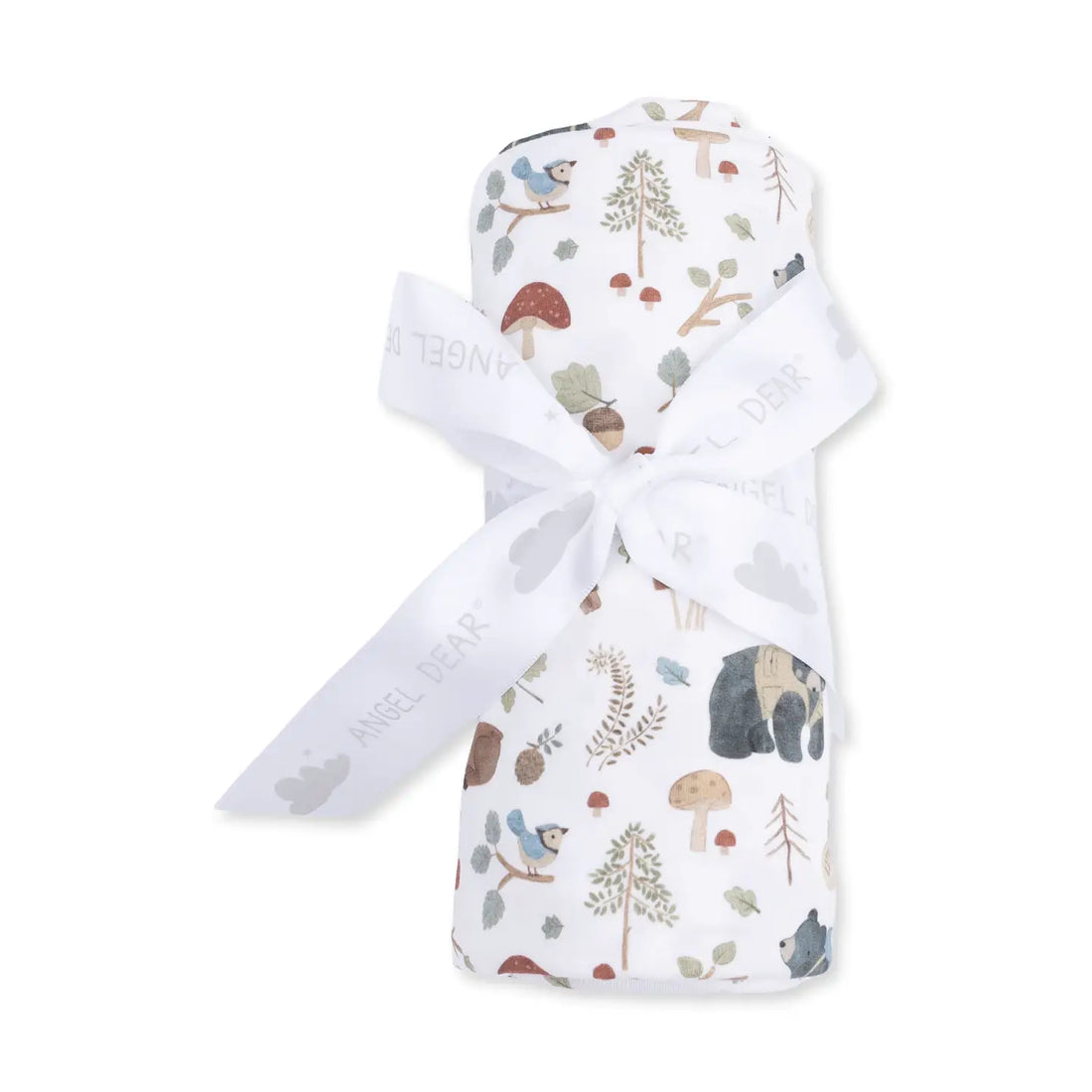 SWADDLE BLANKET - GREEN SOUTHERN WOODLAND