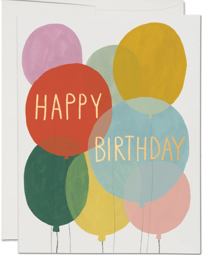 BDAY BALLOONS - CARD