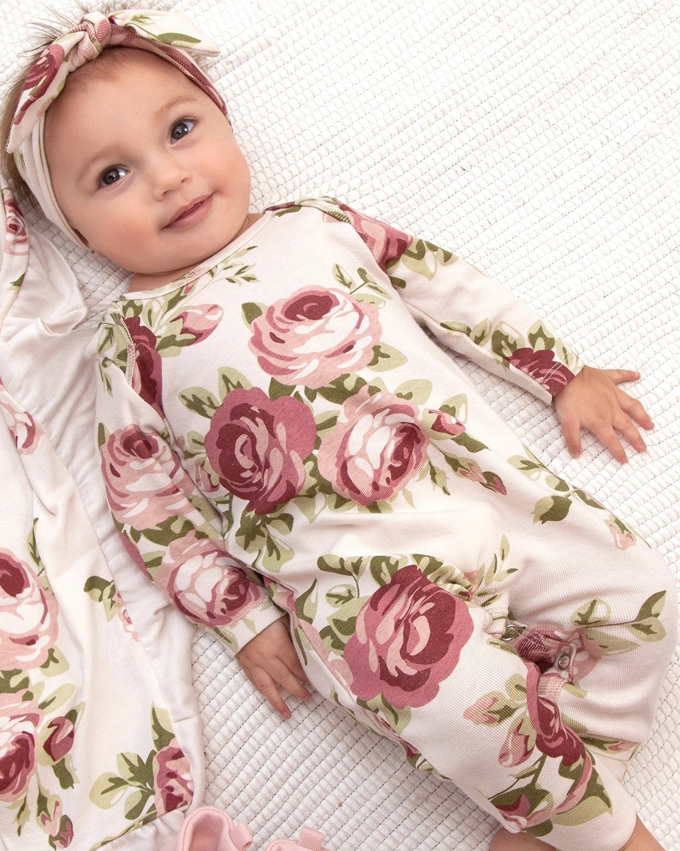 CABBAGE ROSE ROMPER