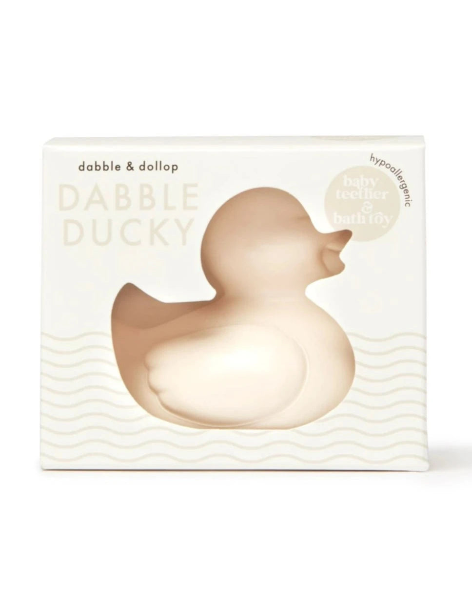 LATEX FREE DUCK BATH TOY + TEETHER