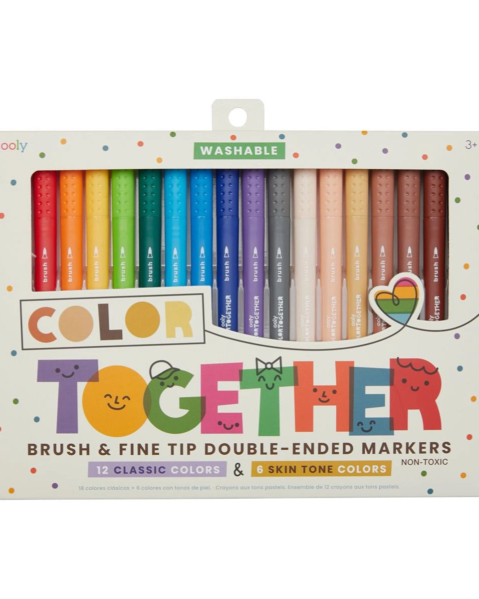 COLOR TOGETHER MARKERS - SET OF 18