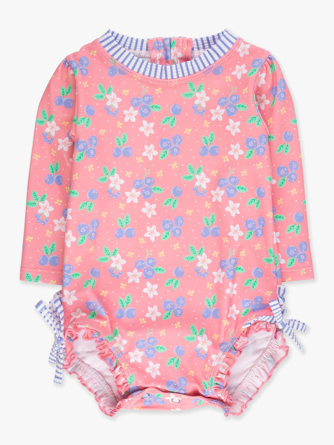 BLUEBERRY BLISS LONG SLEEVE RASH GUARD