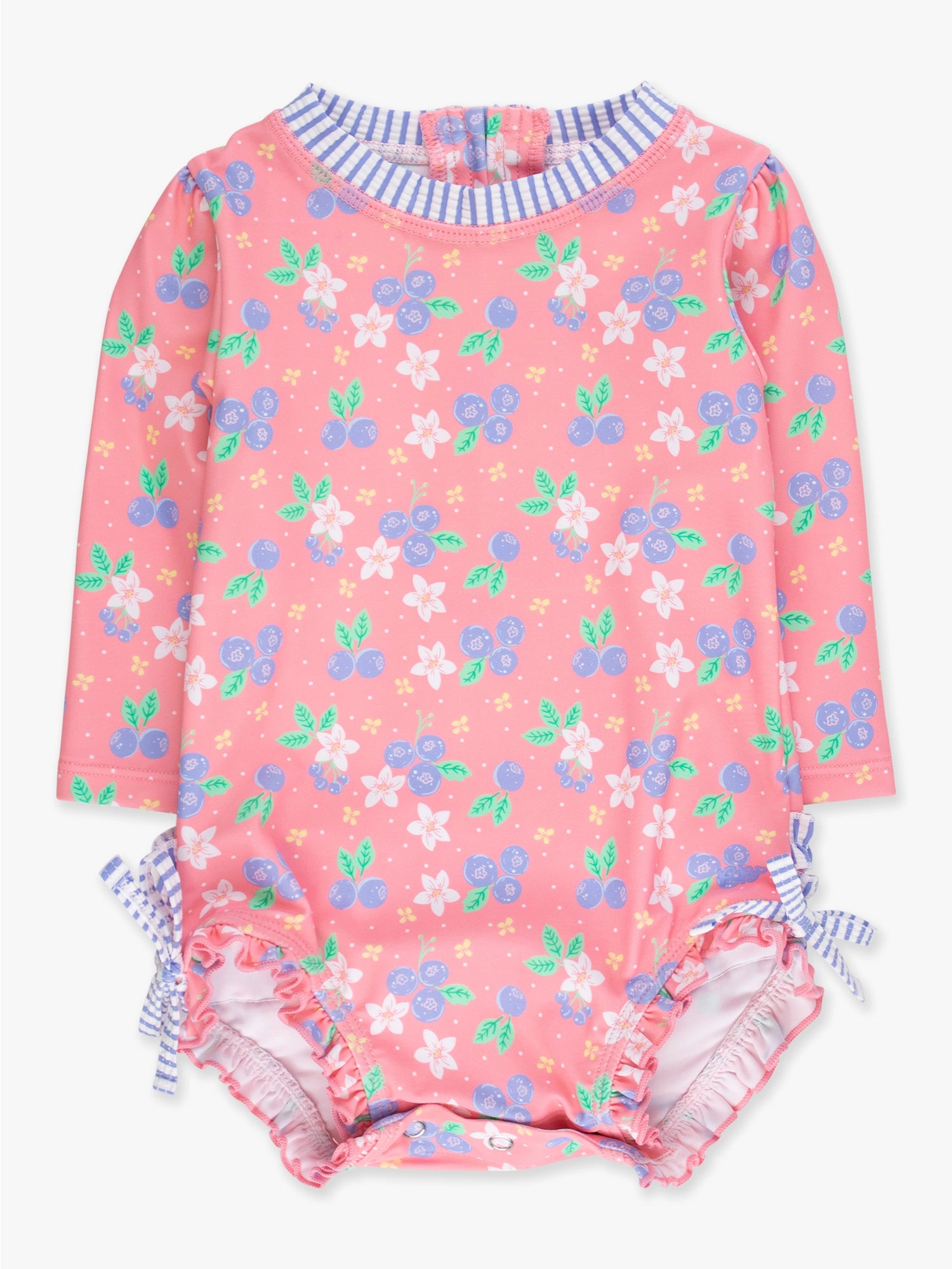 BLUEBERRY BLISS LONG SLEEVE RASH GUARD