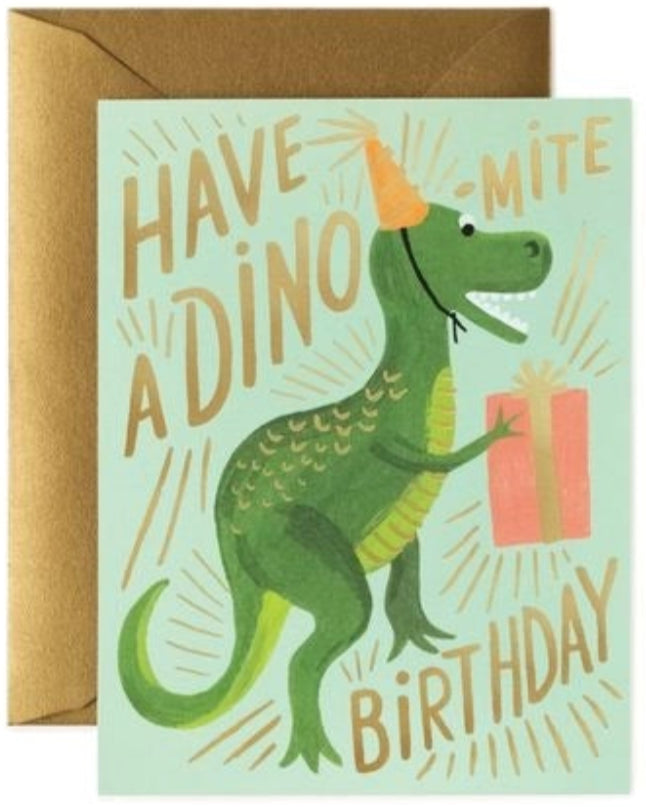 DINOMITE BDAY - CARD