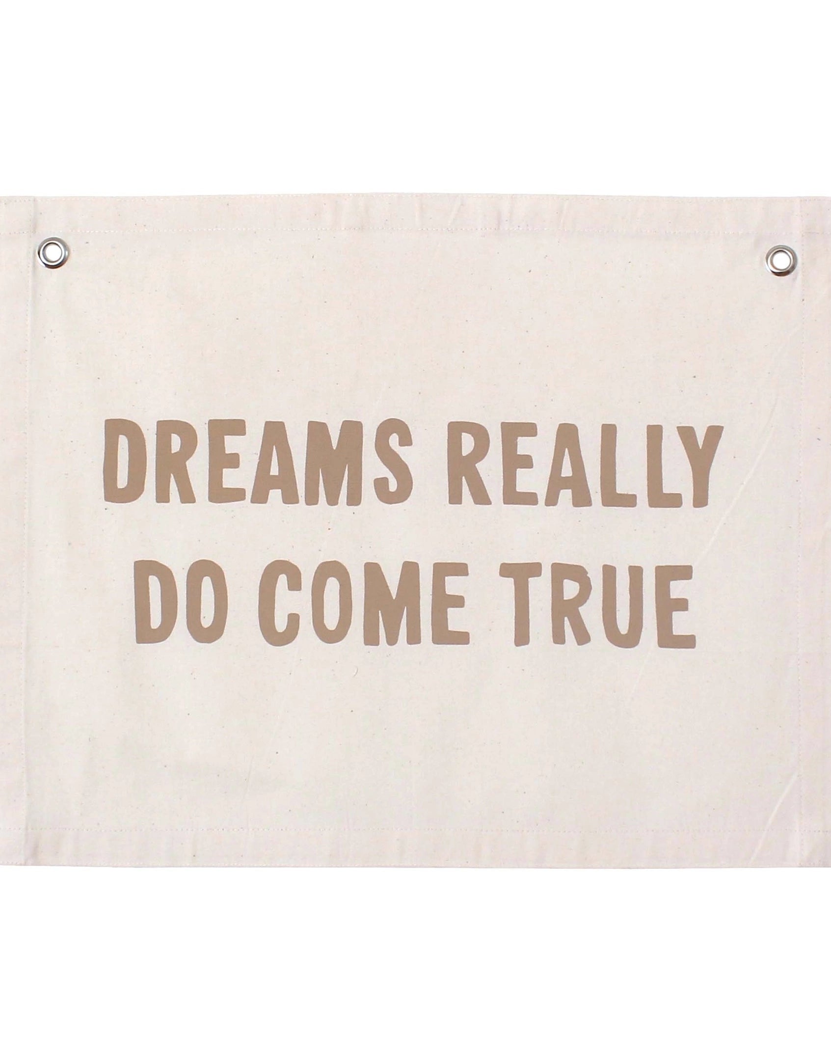 DREAMS COME TRUE - CANVAS BANNER