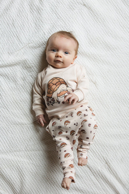ORGANIC SWEATSET - TINY TORTOISE
