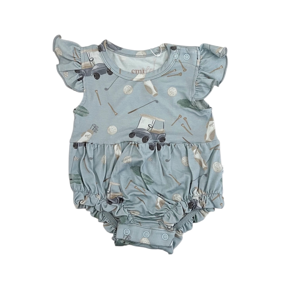 GOLF BAMBOO RUFFLE ROMPER