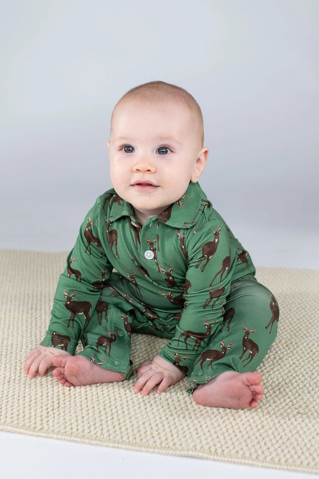 DEER POLO ROMPER