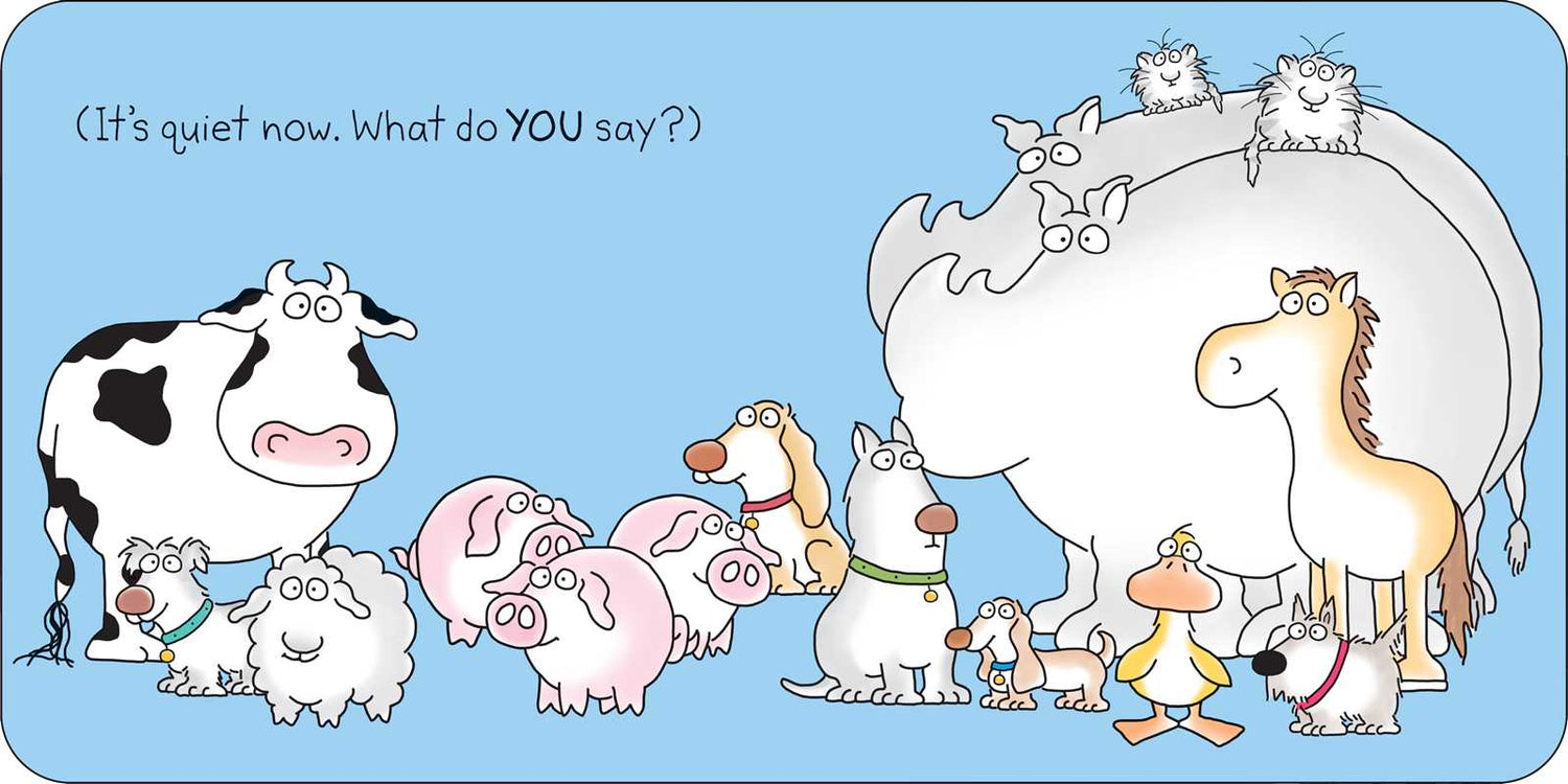 MOO, BAA, LA LA LA - BOOK