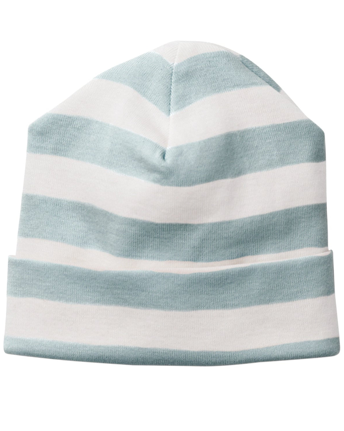 AQUA STRIPE COTTON HAT