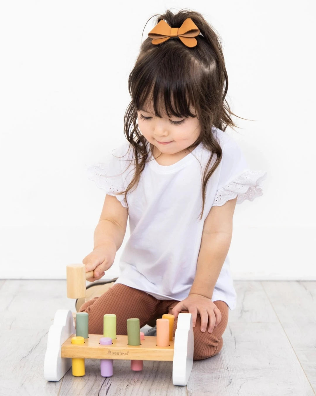 WOODEN HAMMER BENCH TOY