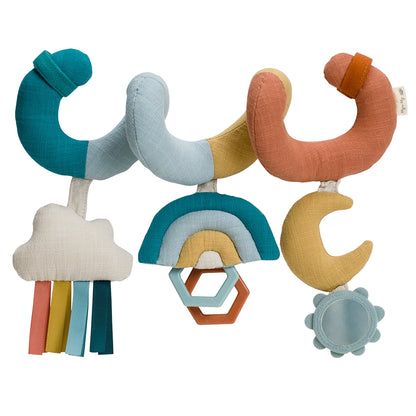 BITZY BESPOKE SPIRAL CAR TOY - RAINBOW