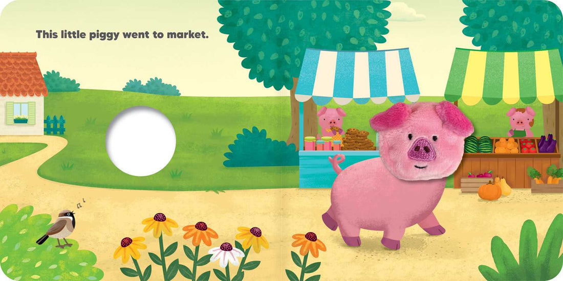 THIS LITTLE PIGGY - FINGER PUPPET BOOK