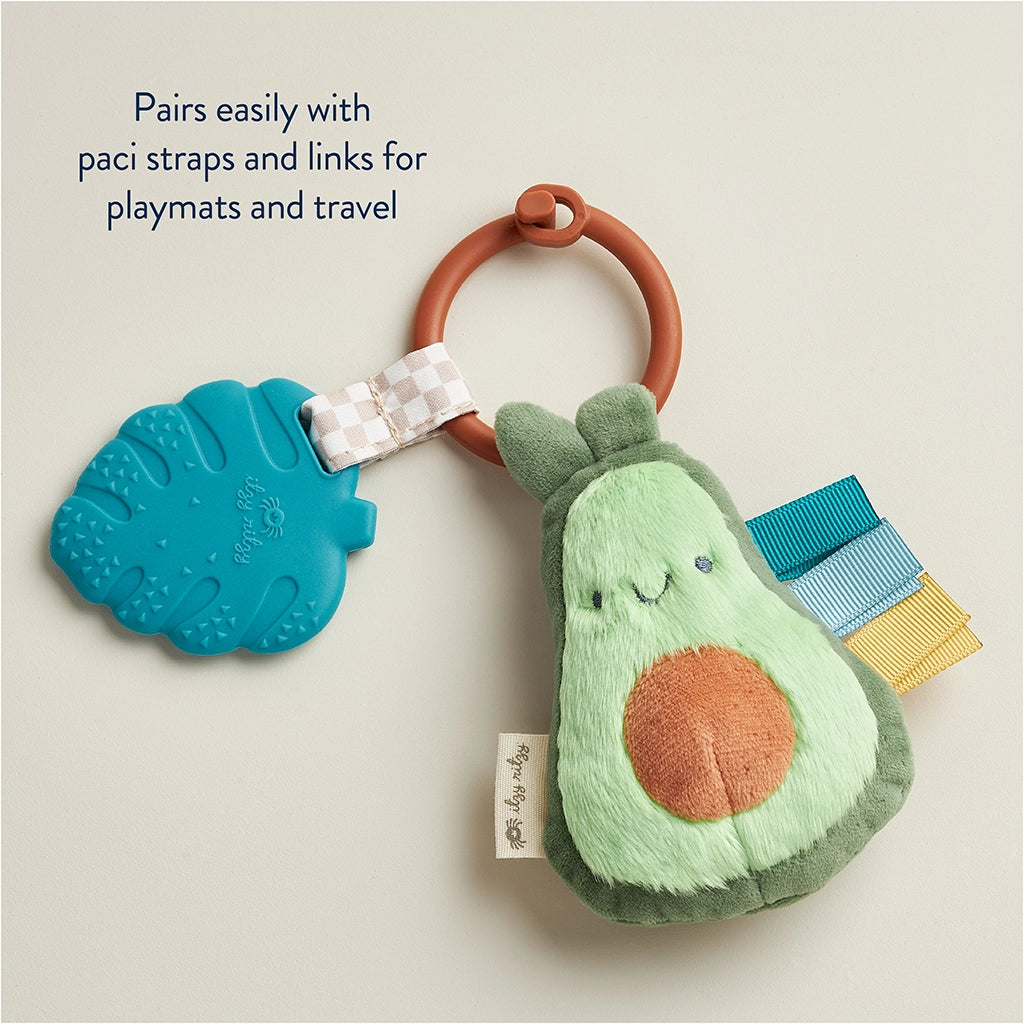 AVOCADO - ITZY PAL PLUSH + TEETHER