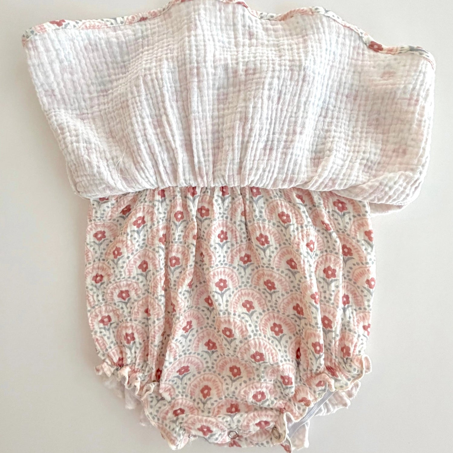 CROCHET MEADOW DRESS ROMPER