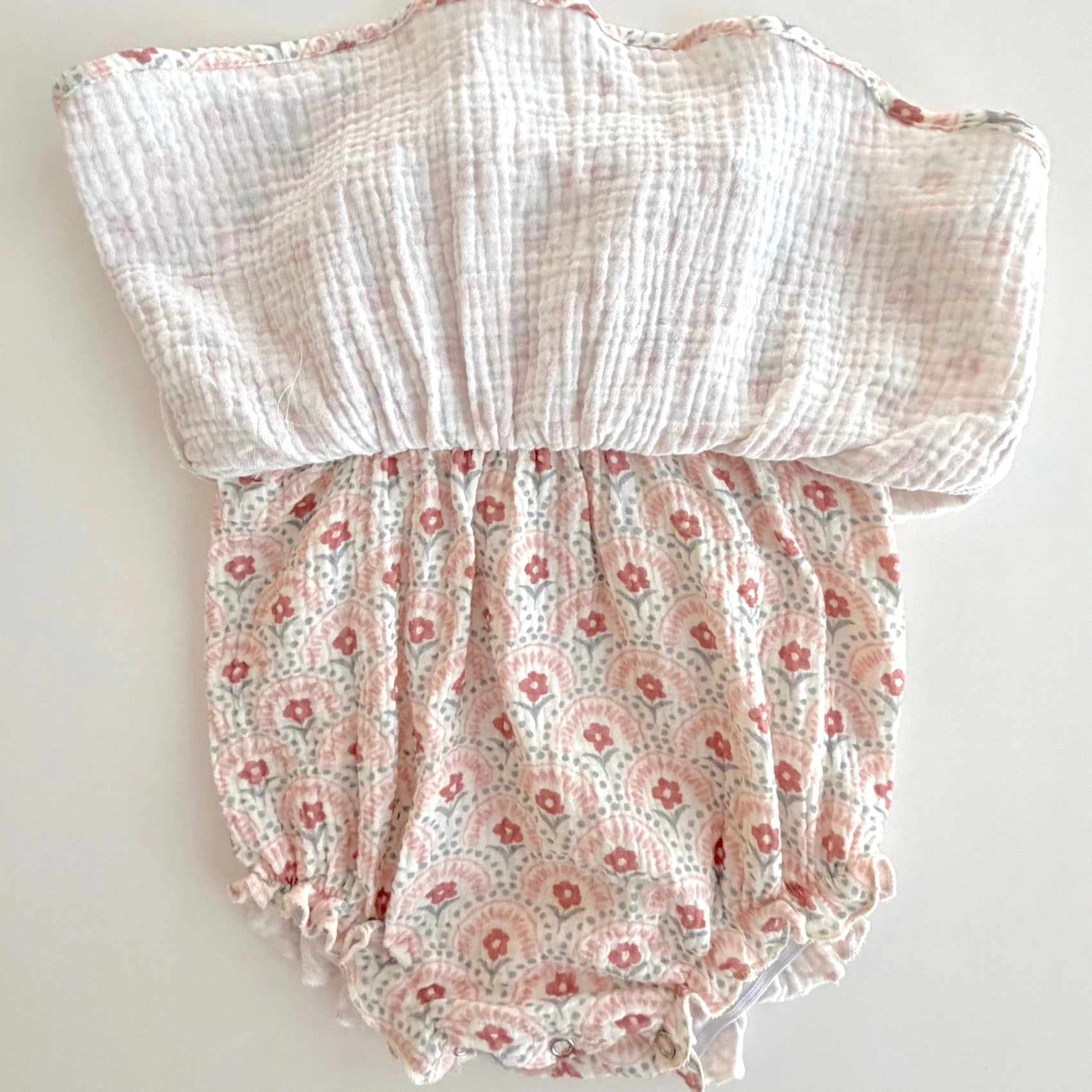 CROCHET MEADOW DRESS ROMPER