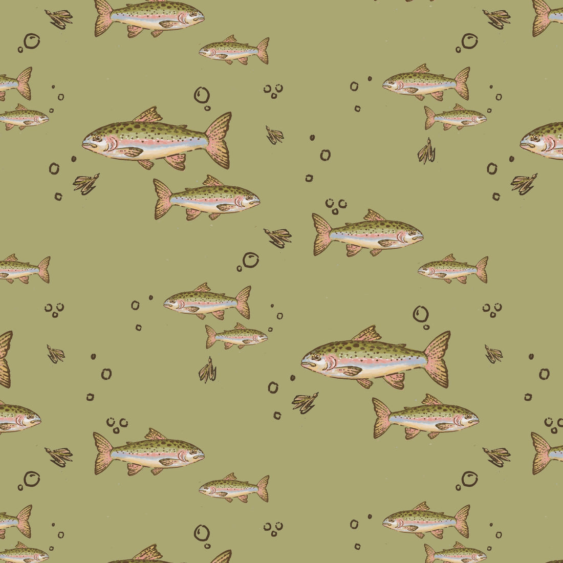 TROUT BAMBOO TWO PIECE