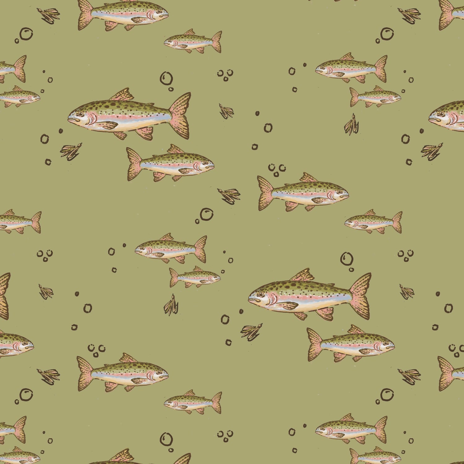 TROUT BAMBOO TWO PIECE