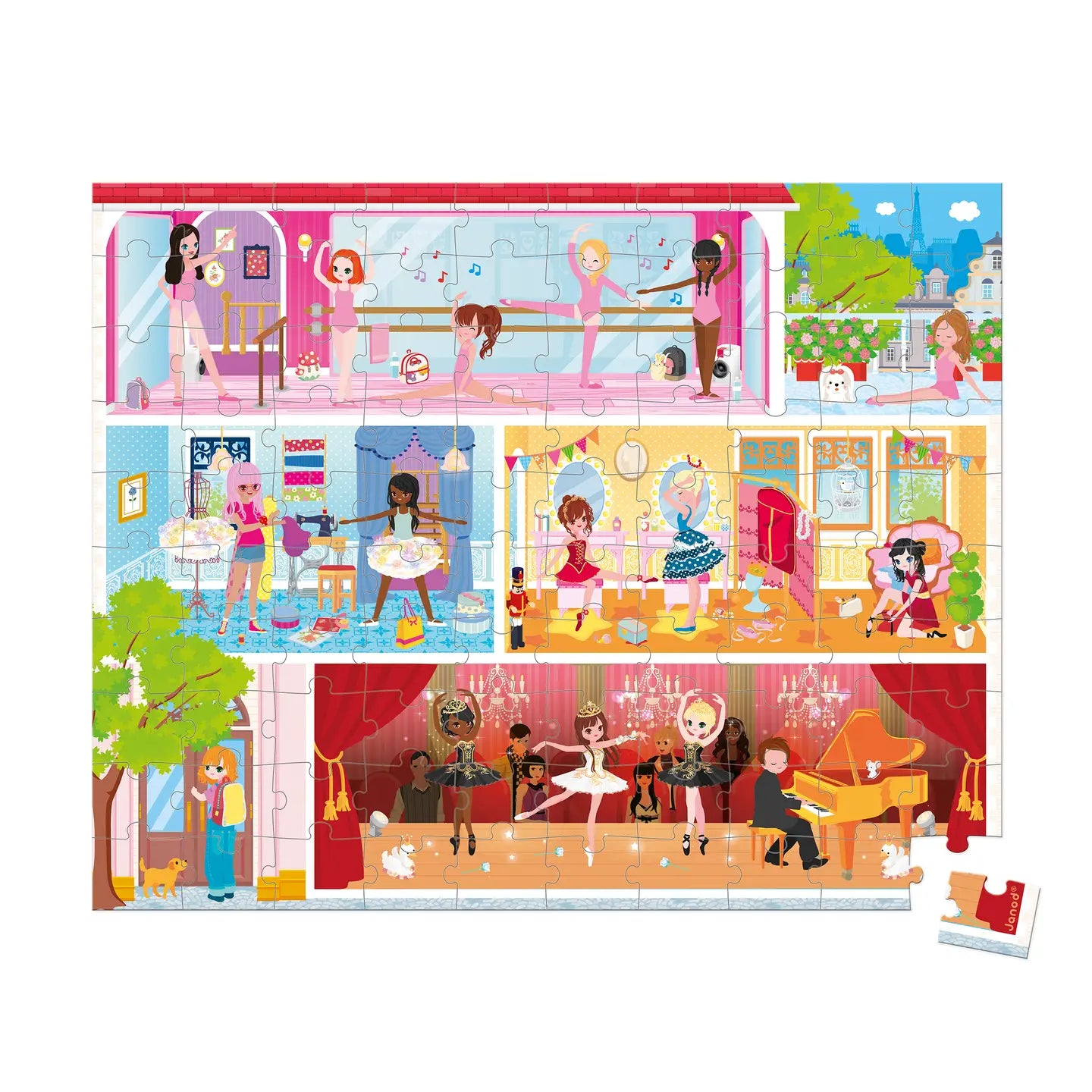 DANCE ACADEMY PUZZLE - 100 PCS