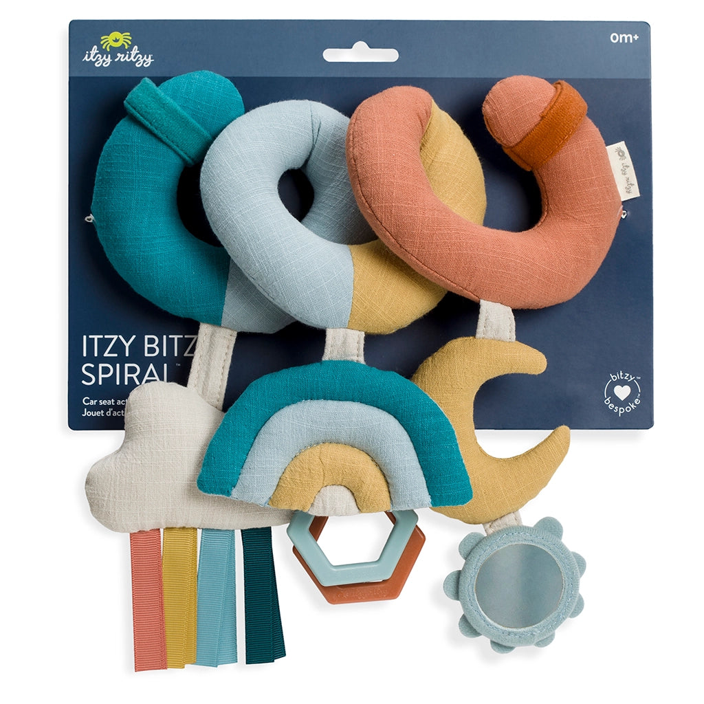 BITZY BESPOKE SPIRAL CAR TOY - RAINBOW